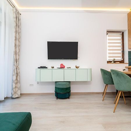 Cross Caraiman View 1 Apartment Busteni Ngoại thất bức ảnh
