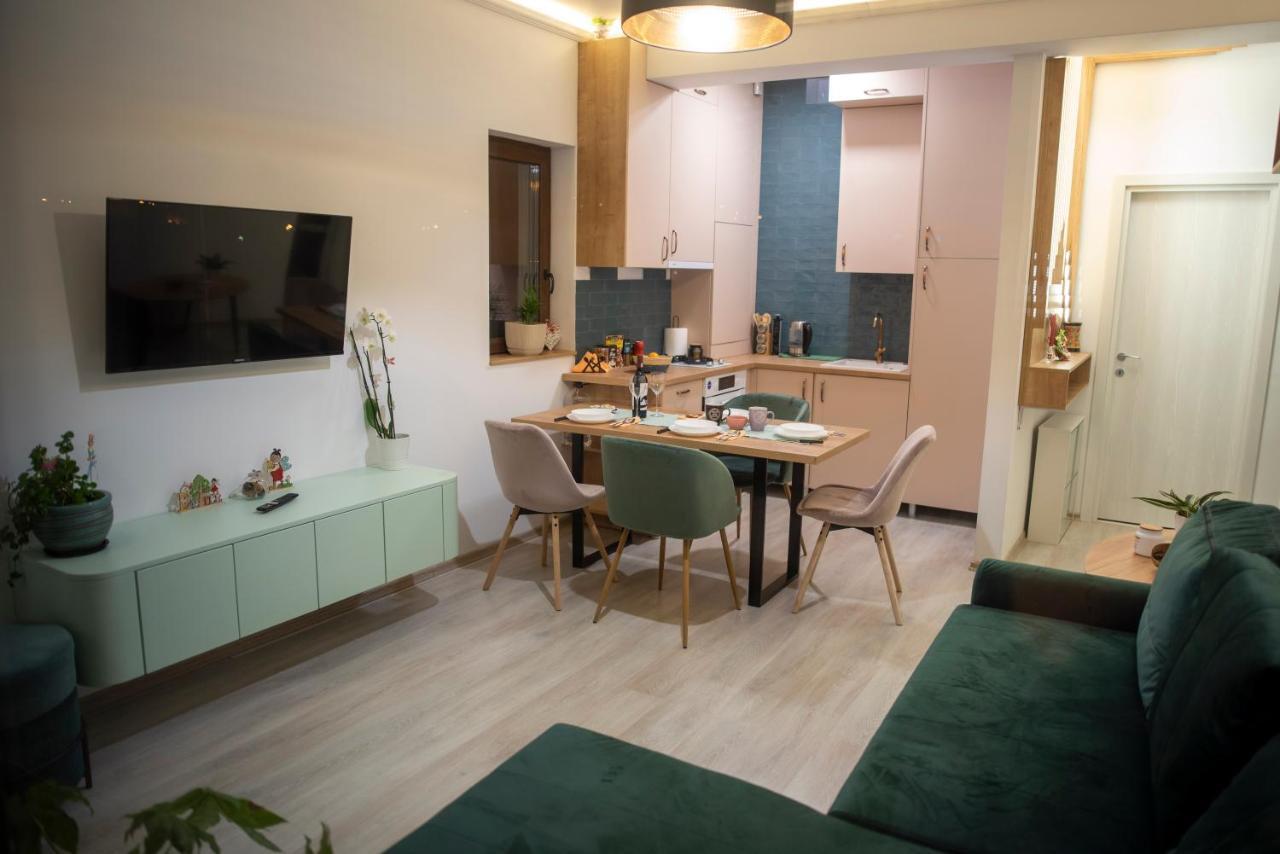 Cross Caraiman View 1 Apartment Busteni Ngoại thất bức ảnh