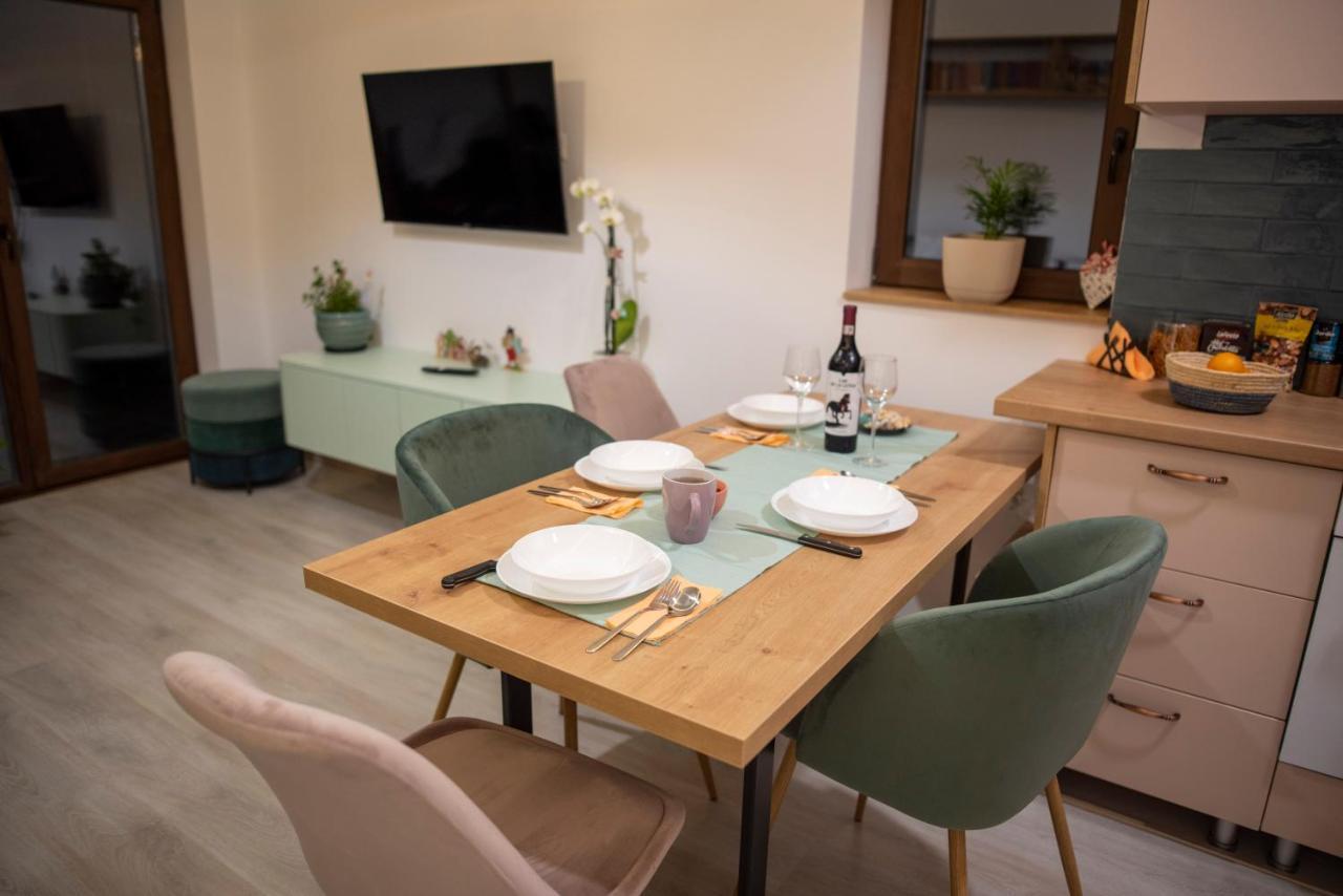 Cross Caraiman View 1 Apartment Busteni Ngoại thất bức ảnh