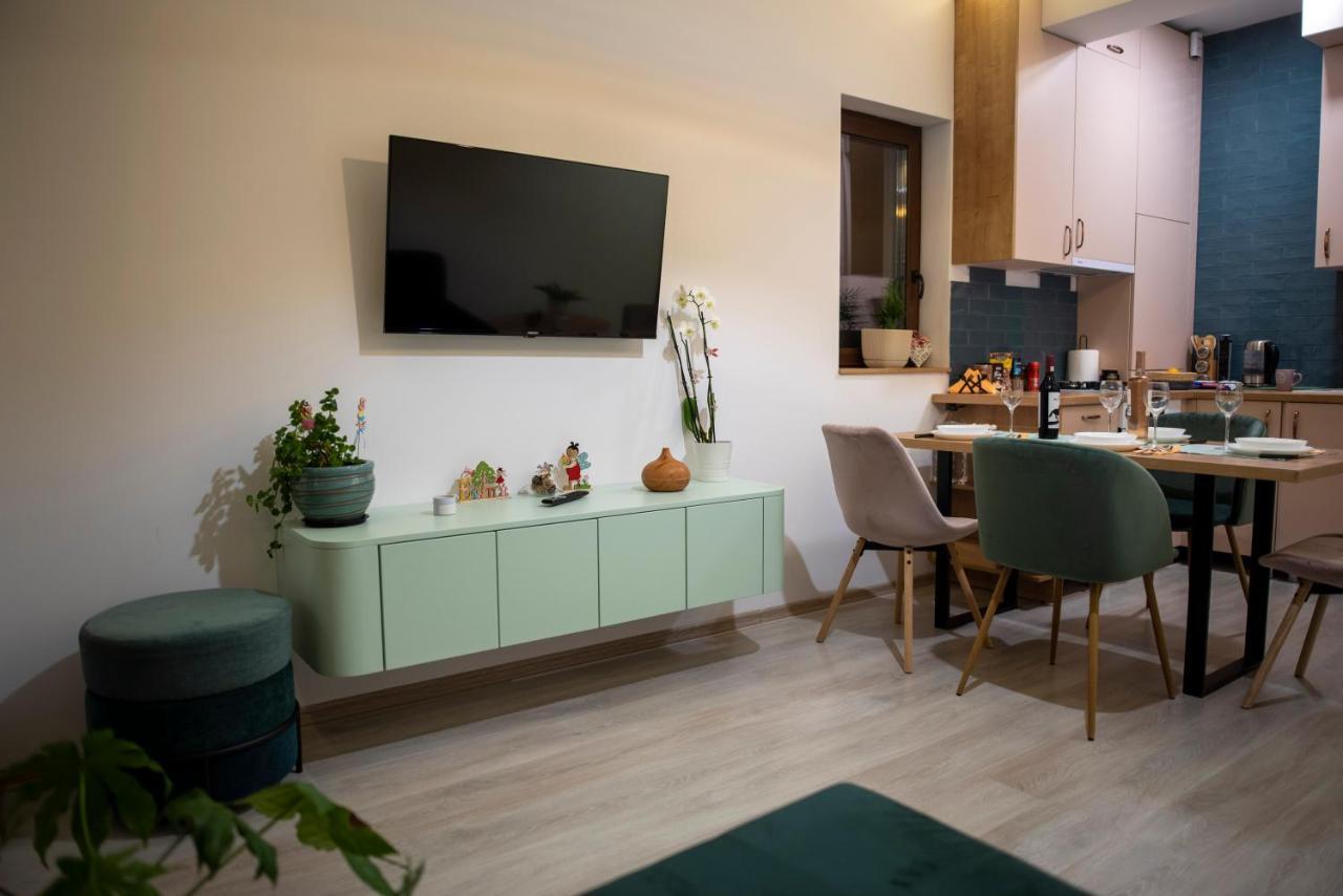 Cross Caraiman View 1 Apartment Busteni Ngoại thất bức ảnh